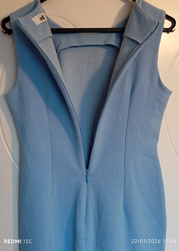 AdL  Kadın Kolsuz Midi Kalem Elbise - Görsel 6