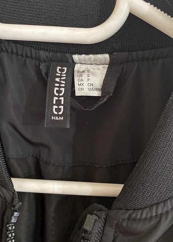 Oversize Siyah mont H&M - Görsel 3