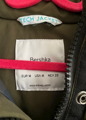 Kürk Detaylı Kadın Kışlık Mont Bershka - Görsel 3