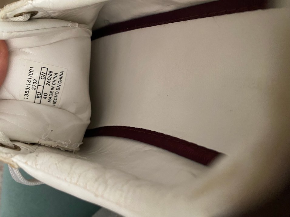 Beyaz Minimalist Kadın Platform Spor Ayakkabı - Görsel 5