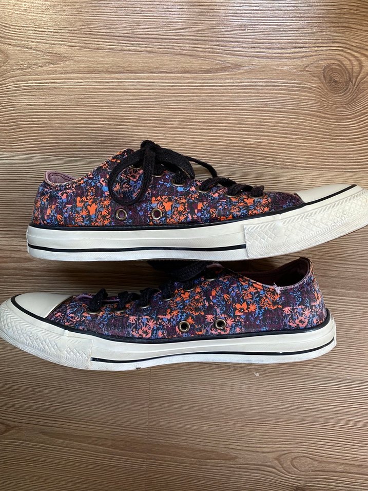 Renkli Bağcıklı converse - Görsel 2