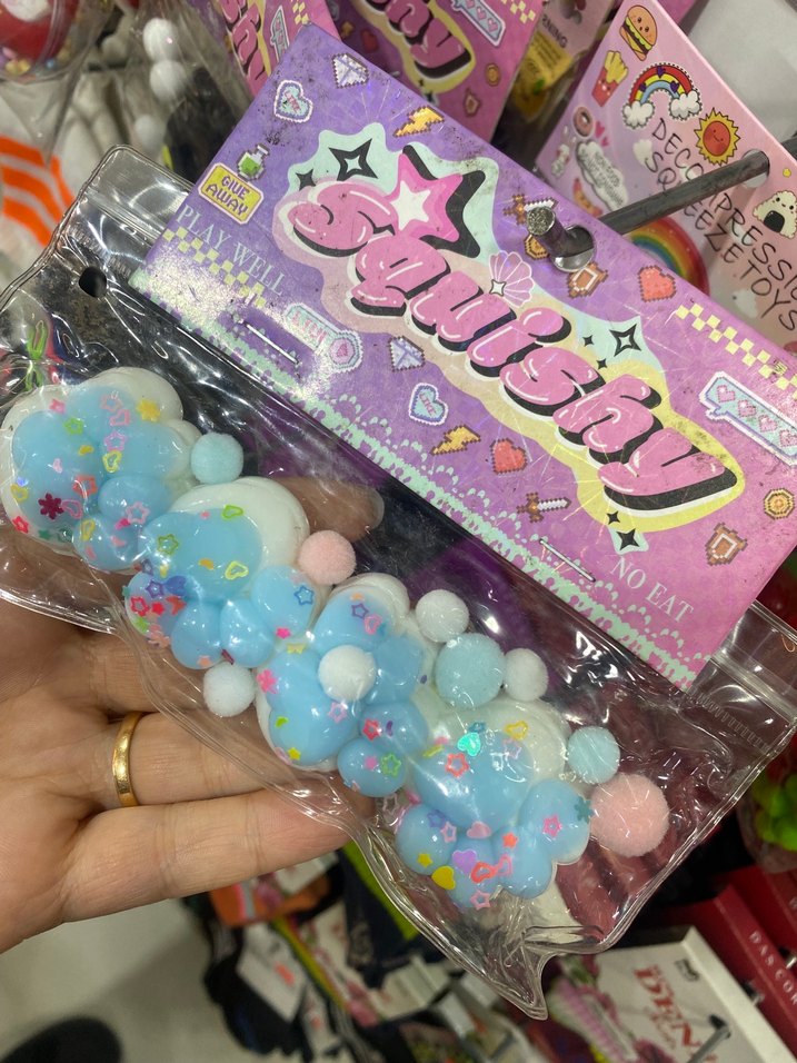 Renkli Sıkıştırılabilir Stres Oyuncakları - Görsel 3