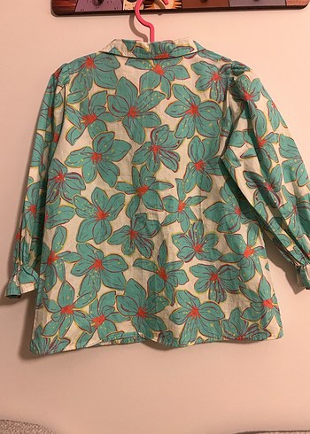 Çiçek Desenli Bohem Kız Bluzu - Görsel 2