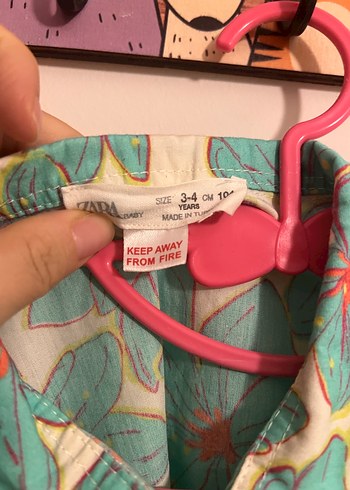 Çiçek Desenli Bohem Kız Bluzu - Görsel 4