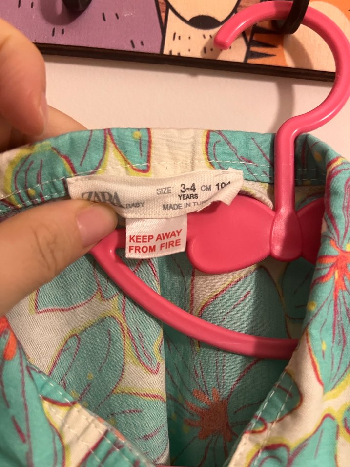 Çiçek Desenli Bohem Kız Bluzu - Görsel 4