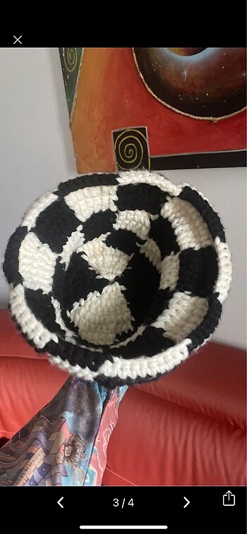 Beden Şapka Bucket Hat El yapımı