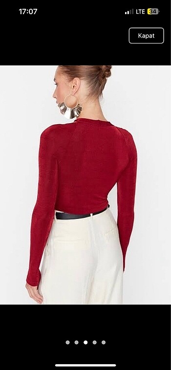 l Beden Bodysuit- Trendyolmilla Bluz