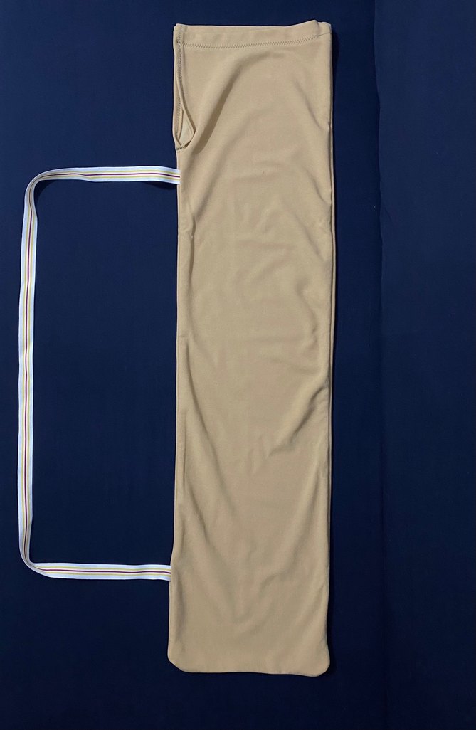 Bej Bebek Slingi Gri Askı Detaylı - Görsel 2