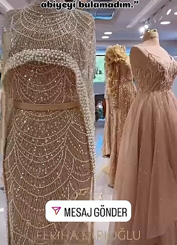Şık ağır tasarım elbise