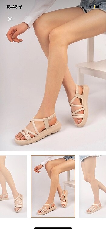 Trendyol & Milla Bej sandalet