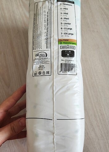 Sleepy SLEEPY BİO NATURAL 2 NUMARA BEBEK BEZİ