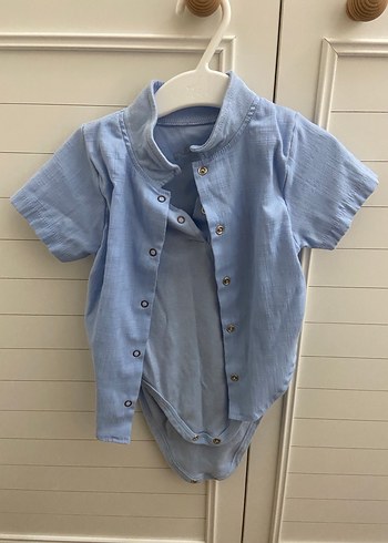 12 ay çocuk gömlekleri hepsi temiz iyi 1 kere giyilmeyen var - Görsel 2