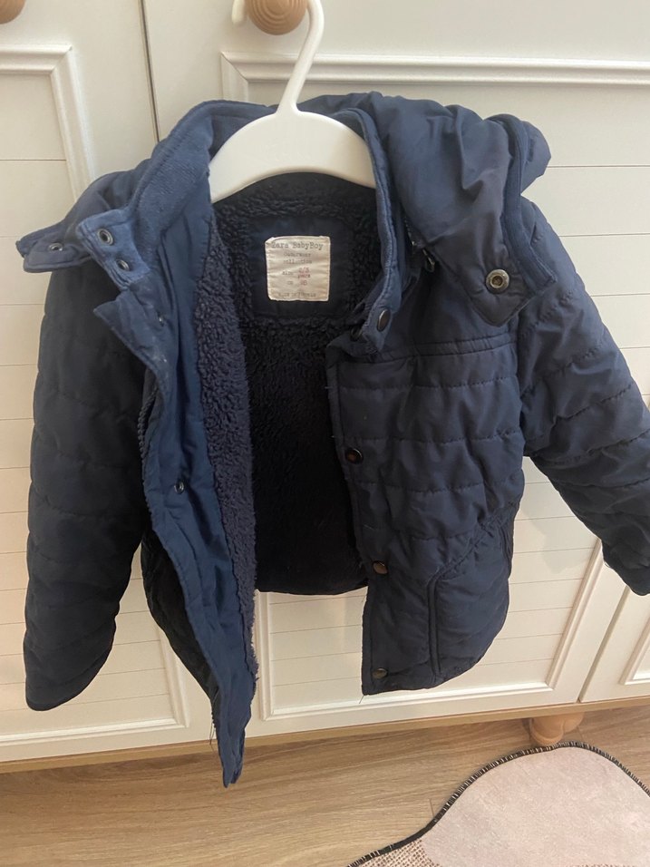 Zara erkek çocuk Lacivert Erkek Çocuk Mont - Görsel 4