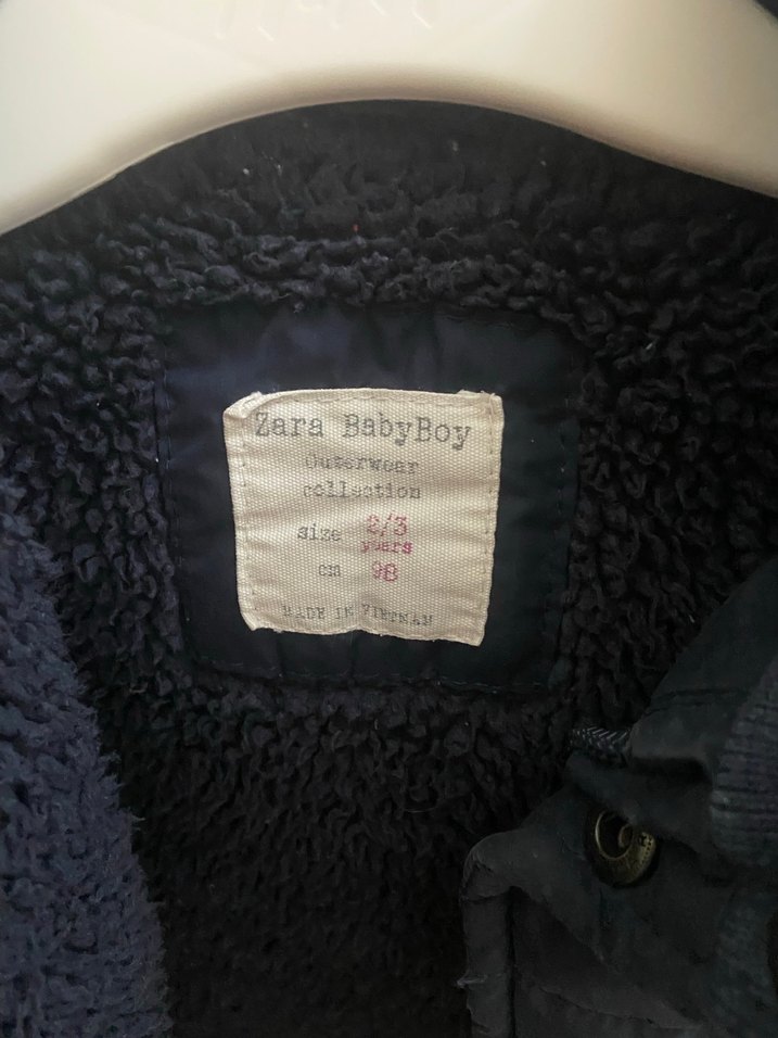 Zara erkek çocuk Lacivert Erkek Çocuk Mont - Görsel 3