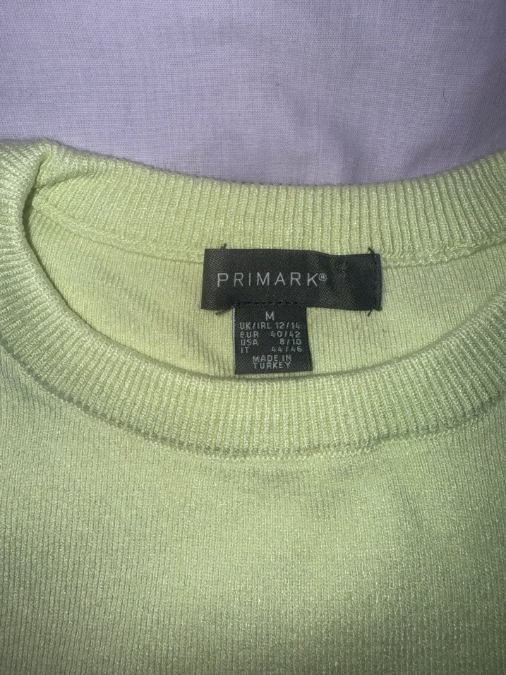 Yeşil Kısa Kollu Basic Tişört - Görsel 2