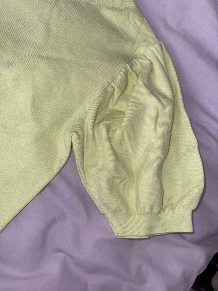 Yeşil Kısa Kollu Basic Tişört - Görsel 3