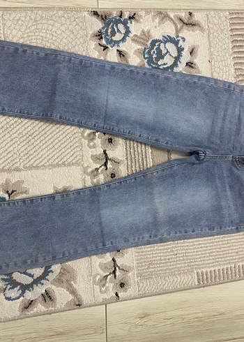 Diğer Kadın Mavi Denim Normal Kesim Jean