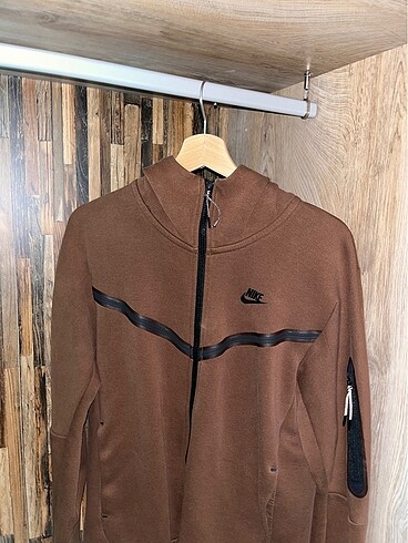 Nike Tech Flecee Kahverengi Orijinal