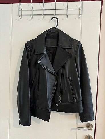 Massimo Dutti deri ceket s beden