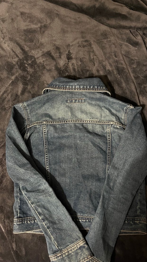 Kadın kot Denim Ceket - Görsel 3