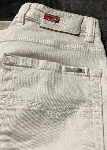 Diesel Düğmeli Beyaz Erkek Kot Pantolon - Görsel 6