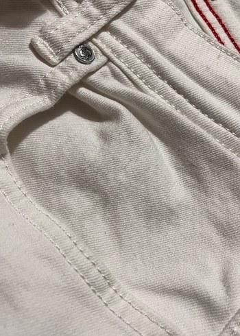 Diesel Düğmeli Beyaz Erkek Kot Pantolon - Görsel 4