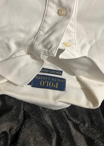 Beyaz Polo Yaka Erkek Tişört orjinal - Görsel 5