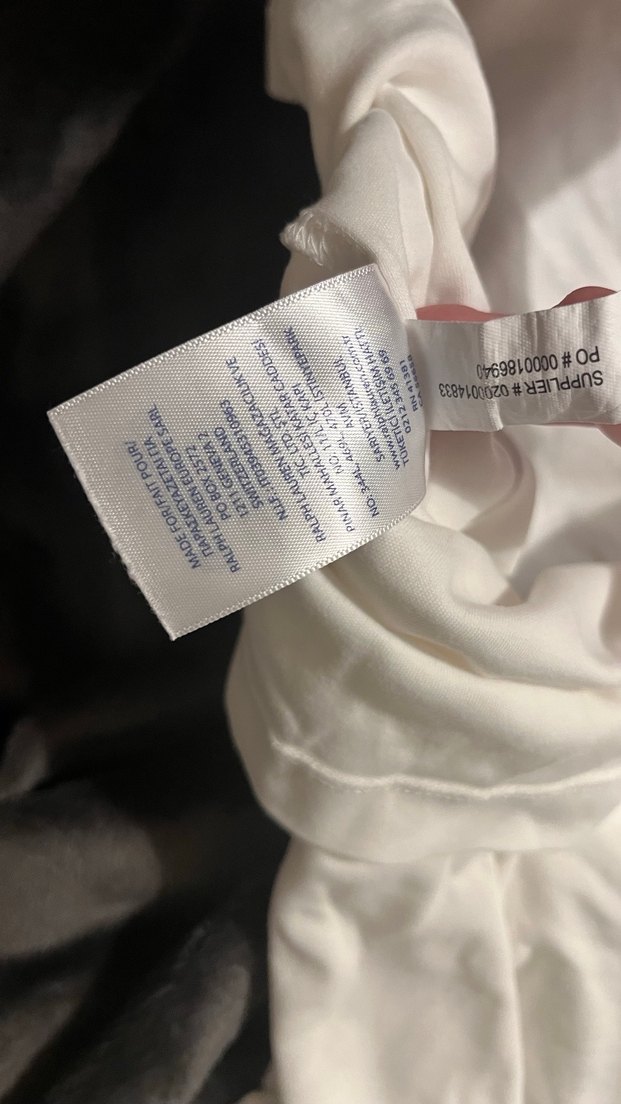 Beyaz Polo Yaka Erkek Tişört orjinal - Görsel 4