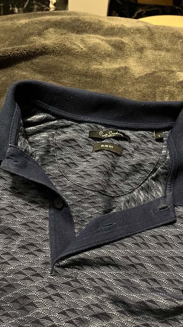 Gri Polo Yaka Erkek Tişört Pierre Cardin erkek - Görsel 3