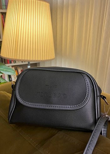 Gri Kadın Omuz Çantası - Görsel 2