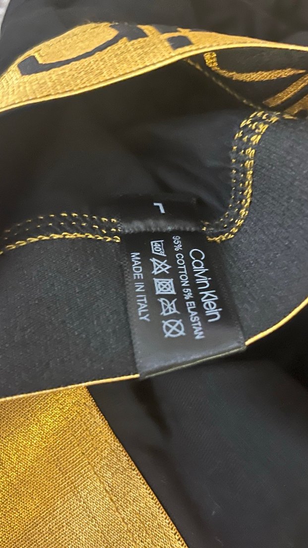 Calvin Klein Erkek Boxer Siyah Altın - Görsel 5