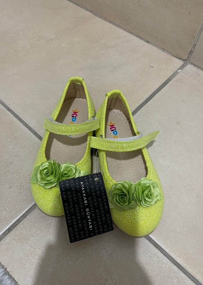 Ayakkabı dünyası kız çocuk ayakkabı 25 no - Görsel 2