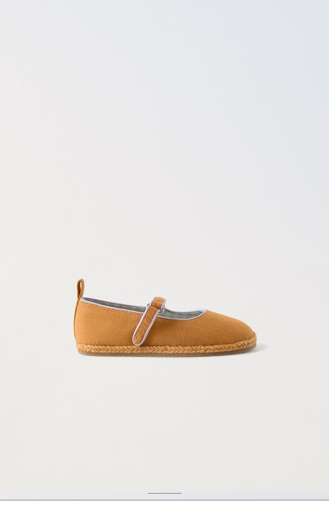 Kız Çocuk Bej Tokalı Babet Ayakkabı - Görsel 2