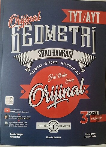 TYT-AYT GEOMETRİ ORİJİNAL FIRSAT ÜRÜN 