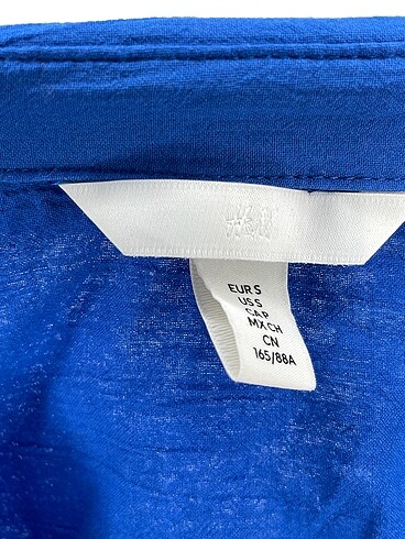 s Beden mavi Renk H&M Gömlek %70 İndirimli.