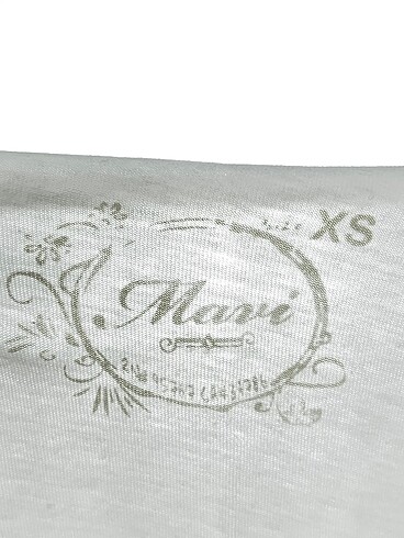 xs Beden beyaz Renk Mavi Jeans Bluz %70 İndirimli.