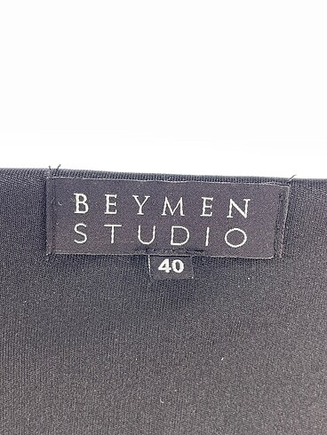 40 Beden siyah Renk Beymen Studio Kısa Elbise %70 İndirimli.