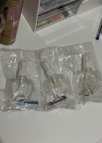 Kalp Şekili Parfüm Şişesi  - Görsel 2