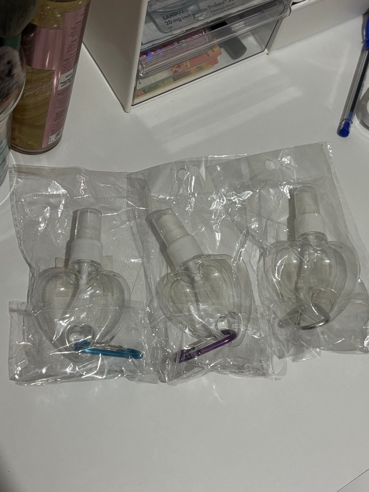 Kalp Şekili Parfüm Şişesi  - Görsel 2