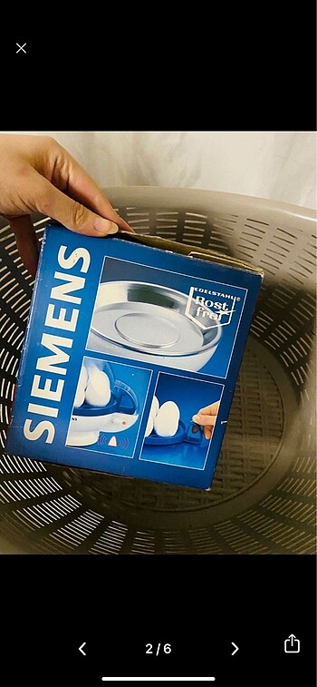 Siemens siemens yumurta haşlama makinesi