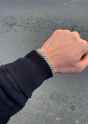 İnce cuban chain bileklik