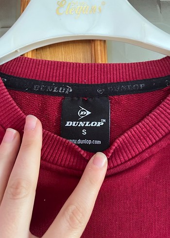 Bordo Baskılı Kadın Sweatshirt - Görsel 3