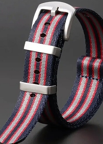 22 MM Nato Kordon SEIKO TUDOR OMEGA TAG Pepsi Bezel Saatlere Yak - Görsel 2