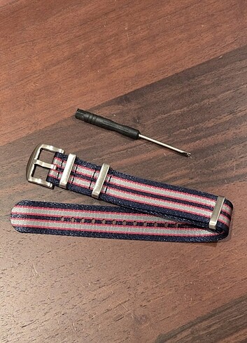 22 MM Nato Kordon SEIKO TUDOR OMEGA TAG Pepsi Bezel Saatlere Yak - Görsel 4