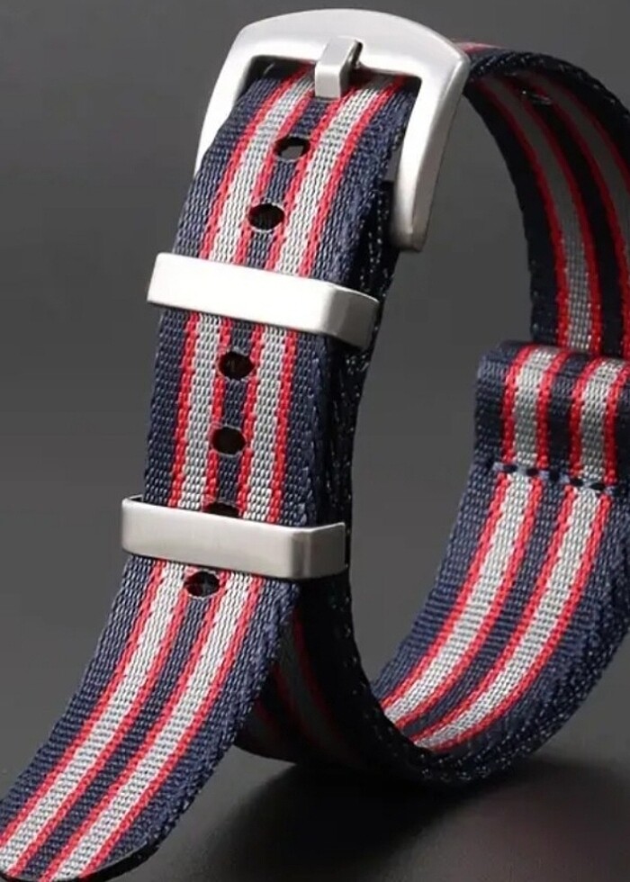 22 MM Nato Kordon SEIKO TUDOR OMEGA TAG Pepsi Bezel Saatlere Yak - Görsel 2