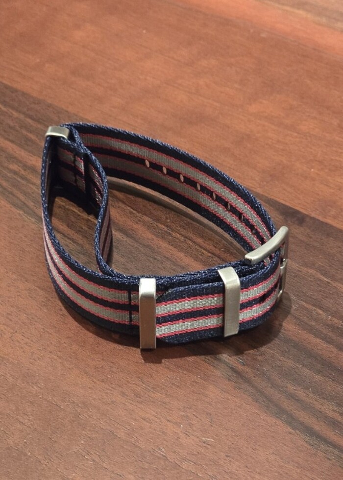 22 MM Nato Kordon SEIKO TUDOR OMEGA TAG Pepsi Bezel Saatlere Yak - Görsel 3