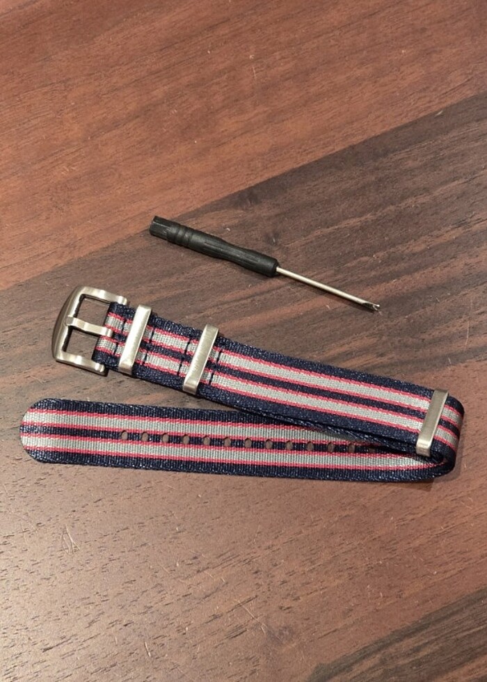 22 MM Nato Kordon SEIKO TUDOR OMEGA TAG Pepsi Bezel Saatlere Yak - Görsel 4