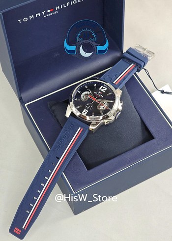 Tommy Hilfiger Lacivert Erkek Kol Saati - Görsel 3