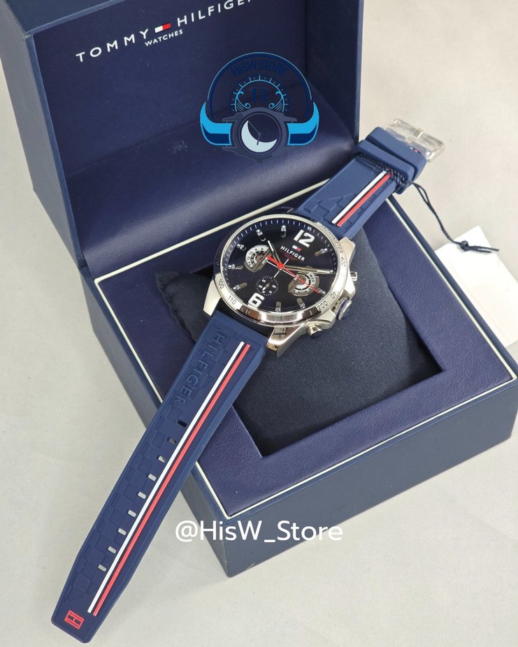 Tommy Hilfiger Lacivert Erkek Kol Saati - Görsel 3