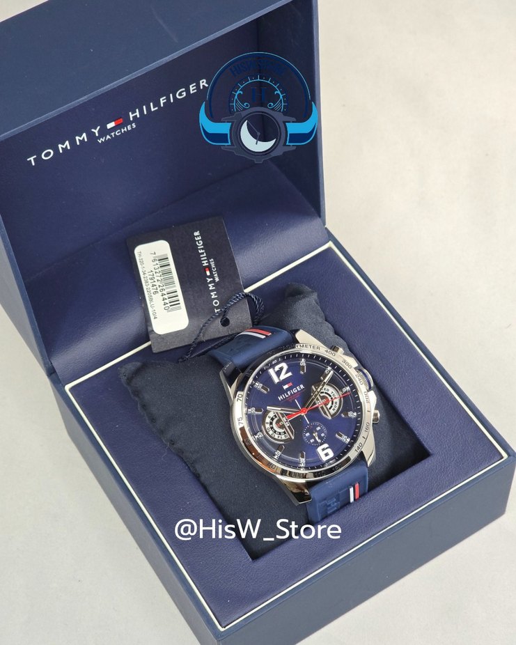 Tommy Hilfiger Lacivert Erkek Kol Saati - Görsel 2